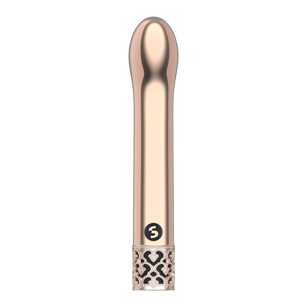 Royal Gems Jewel Rechargeable G Spot Bullet Rose Gold – Explore Enhanced Intimacy | Discreet UK Shipping
