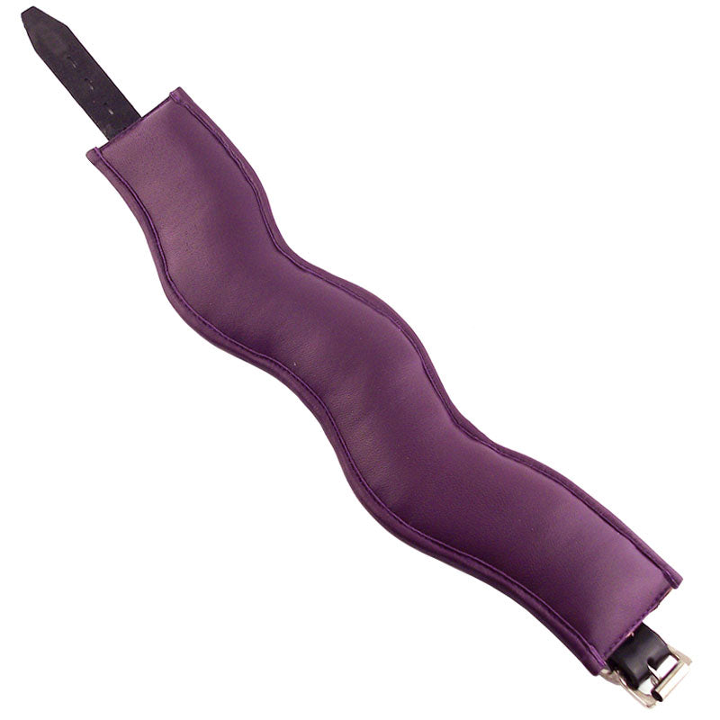 Rouge Garments Black And Purple Padded Posture Collar – Explore Enhanced Intimacy | Discreet UK Shipping