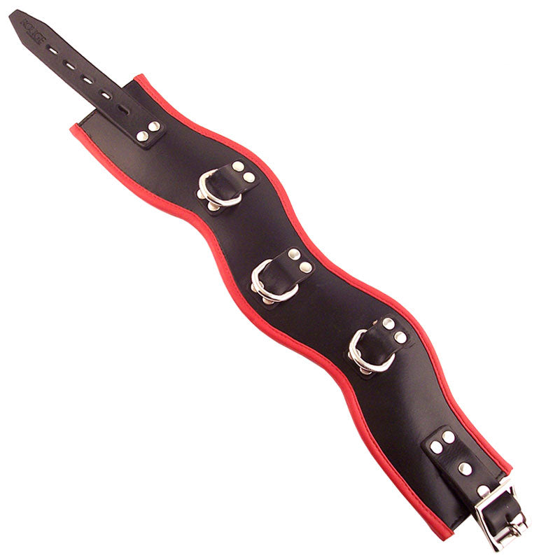 Rouge Garments Black And Red Padded Posture Collar – product image for adult pleasure and intimacy