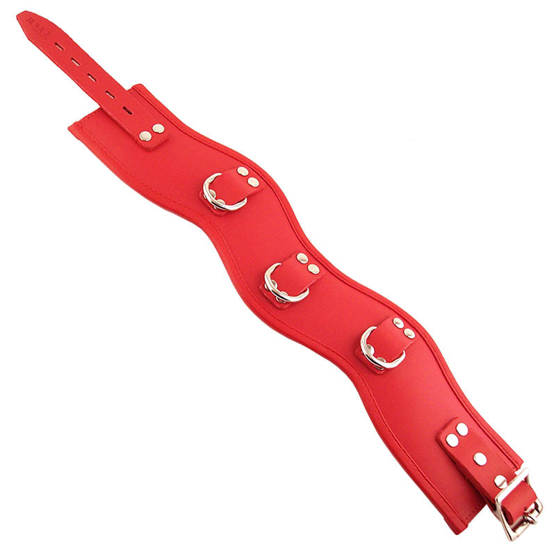 Rouge Garments Red Padded Posture Collar – product image for adult pleasure and intimacy
