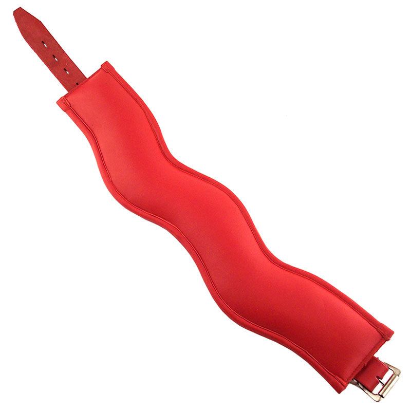 Rouge Garments Red Padded Posture Collar – Explore Enhanced Intimacy | Discreet UK Shipping