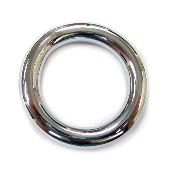 Rouge Stainless Steel Round Cock Ring 40mm – Explore Enhanced Intimacy | Discreet UK Shipping