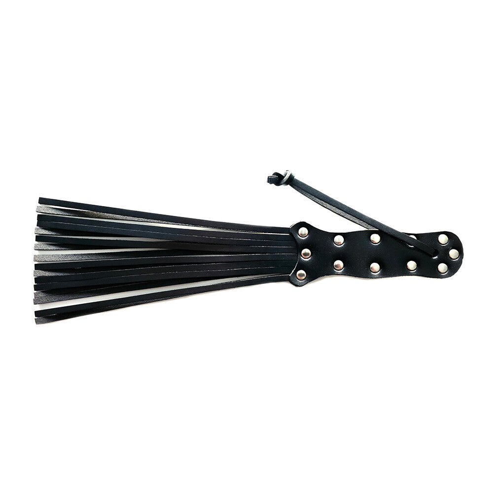 Rouge Leather Spiral Paddle – product image for adult pleasure and intimacy