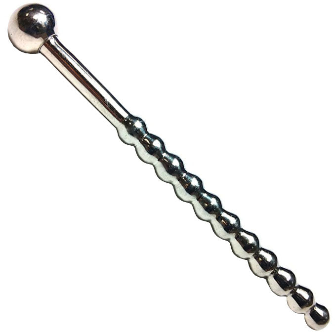 Rouge Stainless Steel Beaded Urethral Sound – product image for adult pleasure and intimacy