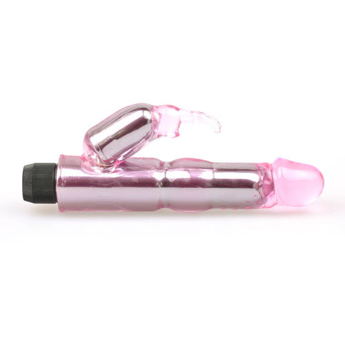 Waves Of Pleasure Crystal Pink Rabbit Vibrator – Powerful Rechargeable Vibrator for Intense Pleasure | UK Exclusive