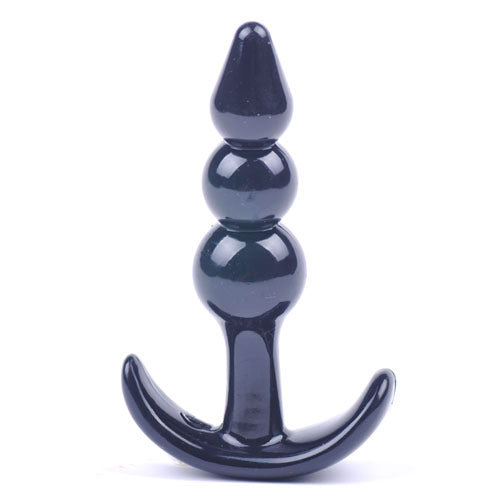 Small Black Beaded Anal Plug – product image for adult pleasure and intimacy