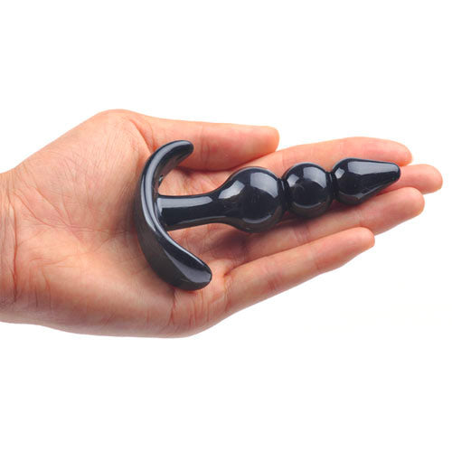 Small Black Beaded Anal Plug – Explore Enhanced Intimacy | Discreet UK Shipping
