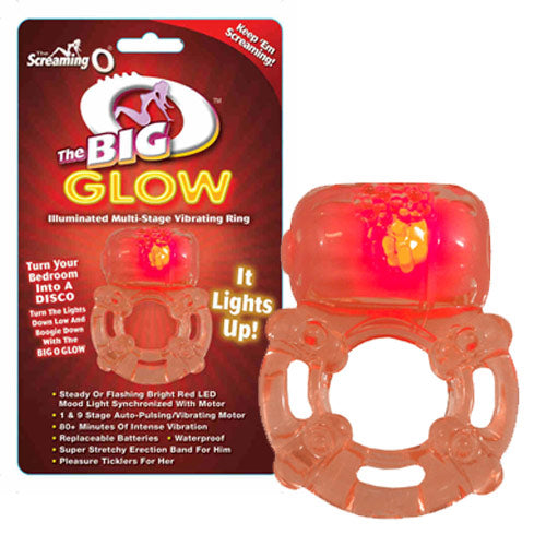 Screaming O The Big O Glow Vibrating Cock Ring – product image for adult pleasure and intimacy
