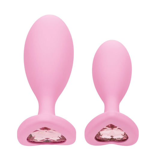 First Time Crystal Booty Duo Butt Plugs – product image for adult pleasure and intimacy