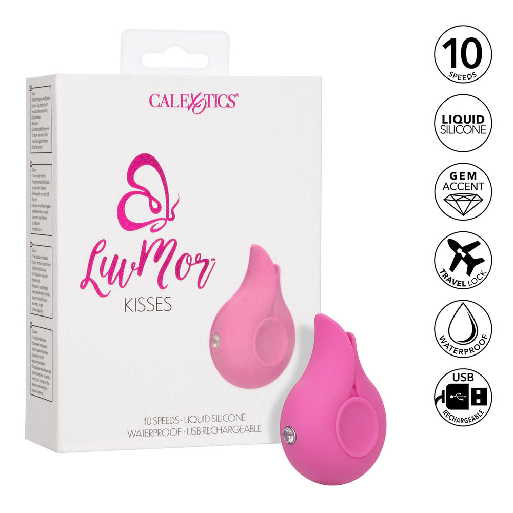 LuvMor Kisses Flickering Clitoral Stimulator – Explore Enhanced Intimacy | Discreet UK Shipping