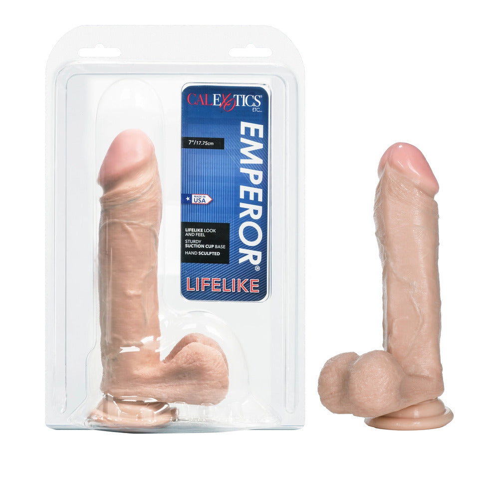 Emperor 7 Inch Life Like Dildo Ivory – Explore Enhanced Intimacy | Discreet UK Shipping
