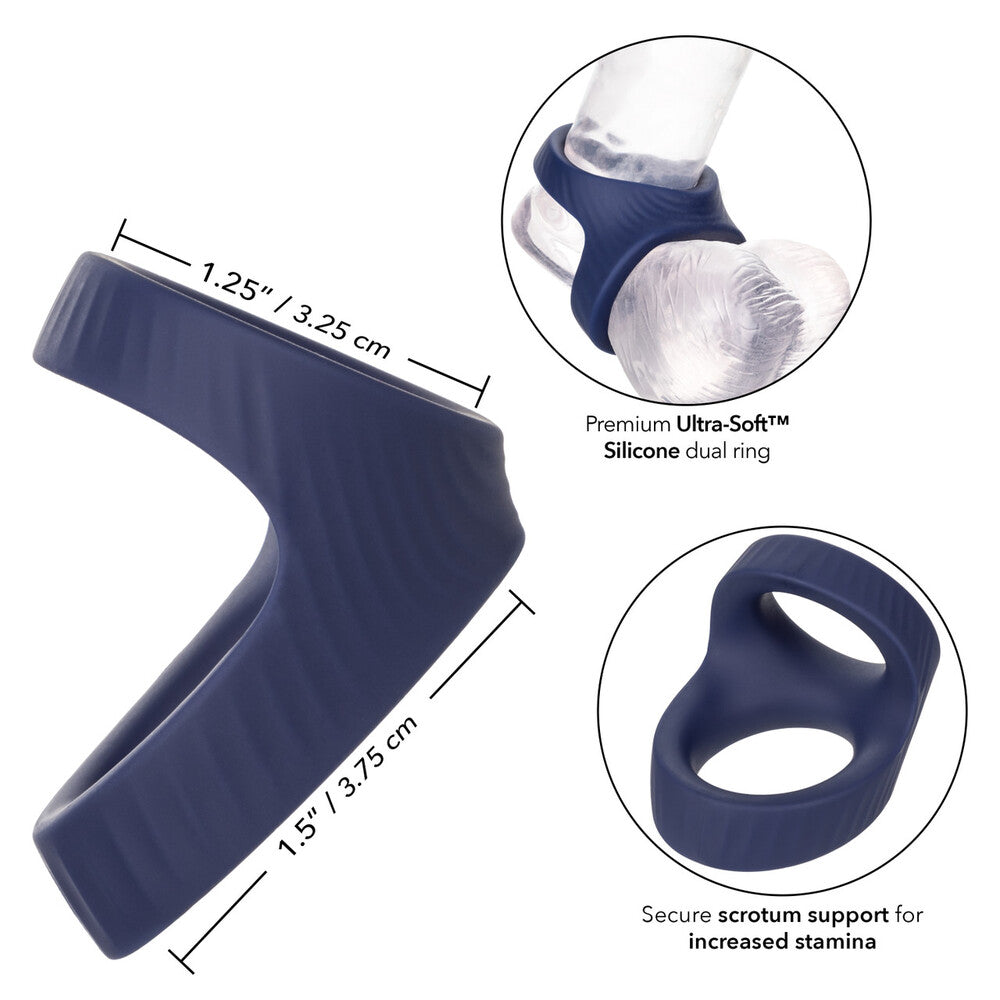 Viceroy Dual Silicone Cock Ring – Explore Enhanced Intimacy | Discreet UK Shipping