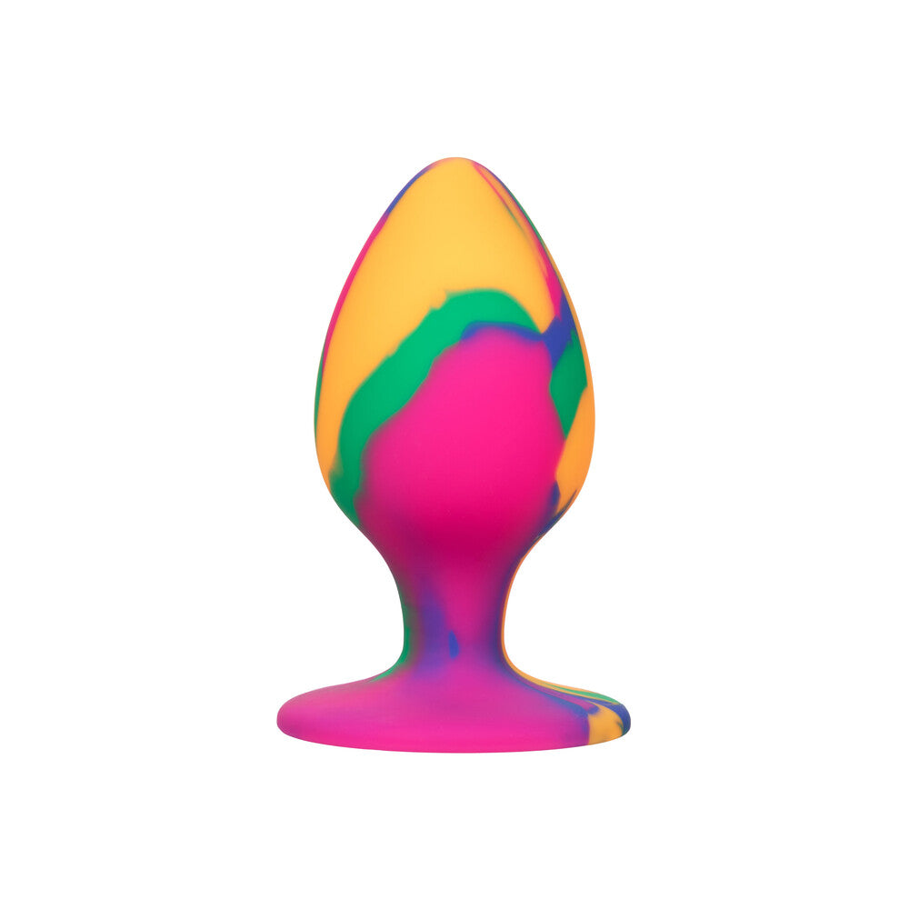 Cheeky Large Tie Dye Butt Plug – product image for adult pleasure and intimacy