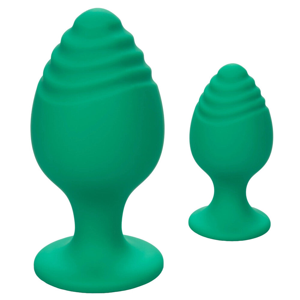 Cheeky Butt Plug Duo Green – product image for adult pleasure and intimacy