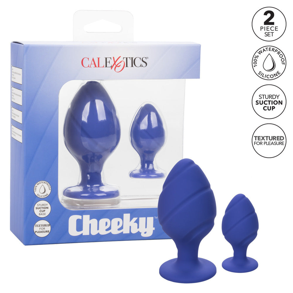 Cheeky Butt Plug Duo Purple – Explore Enhanced Intimacy | Discreet UK Shipping