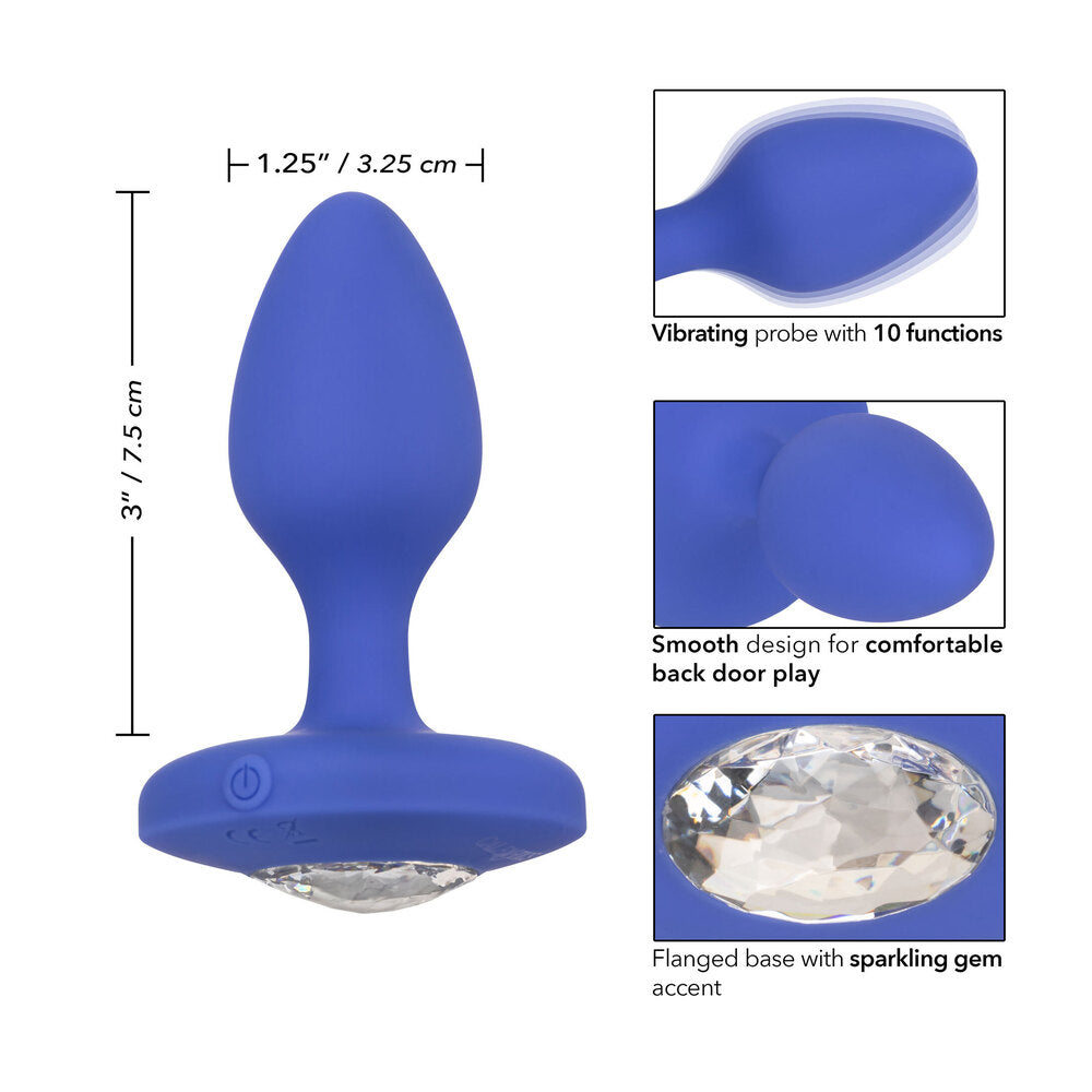 Cheeky Gems Medium Rechargeable Vibrating Butt Plug – Explore Enhanced Intimacy | Discreet UK Shipping