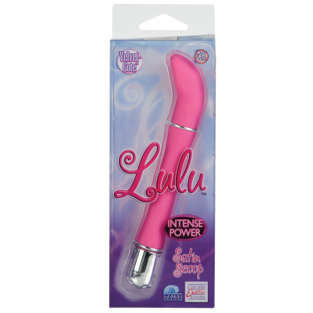 Lulu Satin Scoop Mini Vibrator – Powerful Rechargeable Vibrator for Intense Pleasure | UK Exclusive