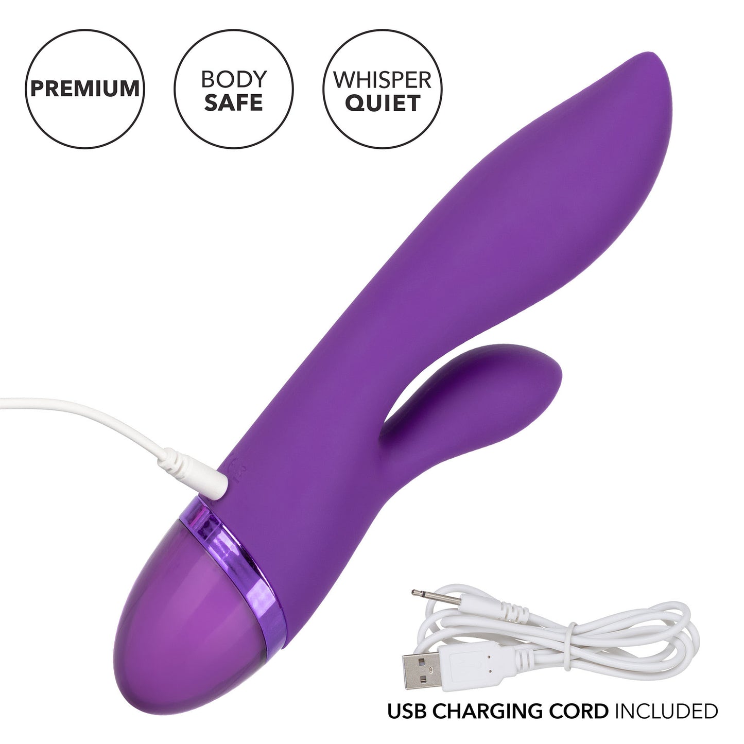 Aura Dual Lover Rechargeable Vibrator – Powerful Rechargeable Vibrator for Intense Pleasure | UK Exclusive