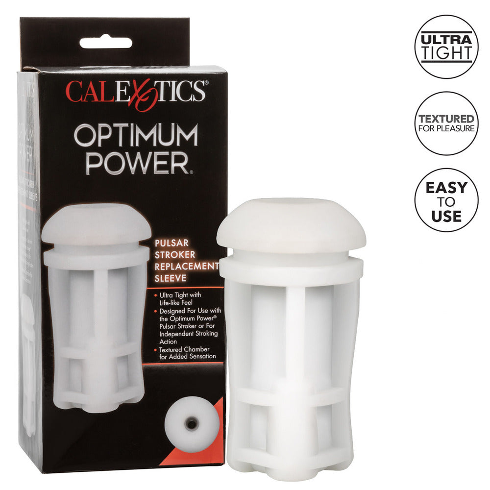 Optimum Power Pulsar Stroker Replacement Sleeve – Explore Enhanced Intimacy | Discreet UK Shipping