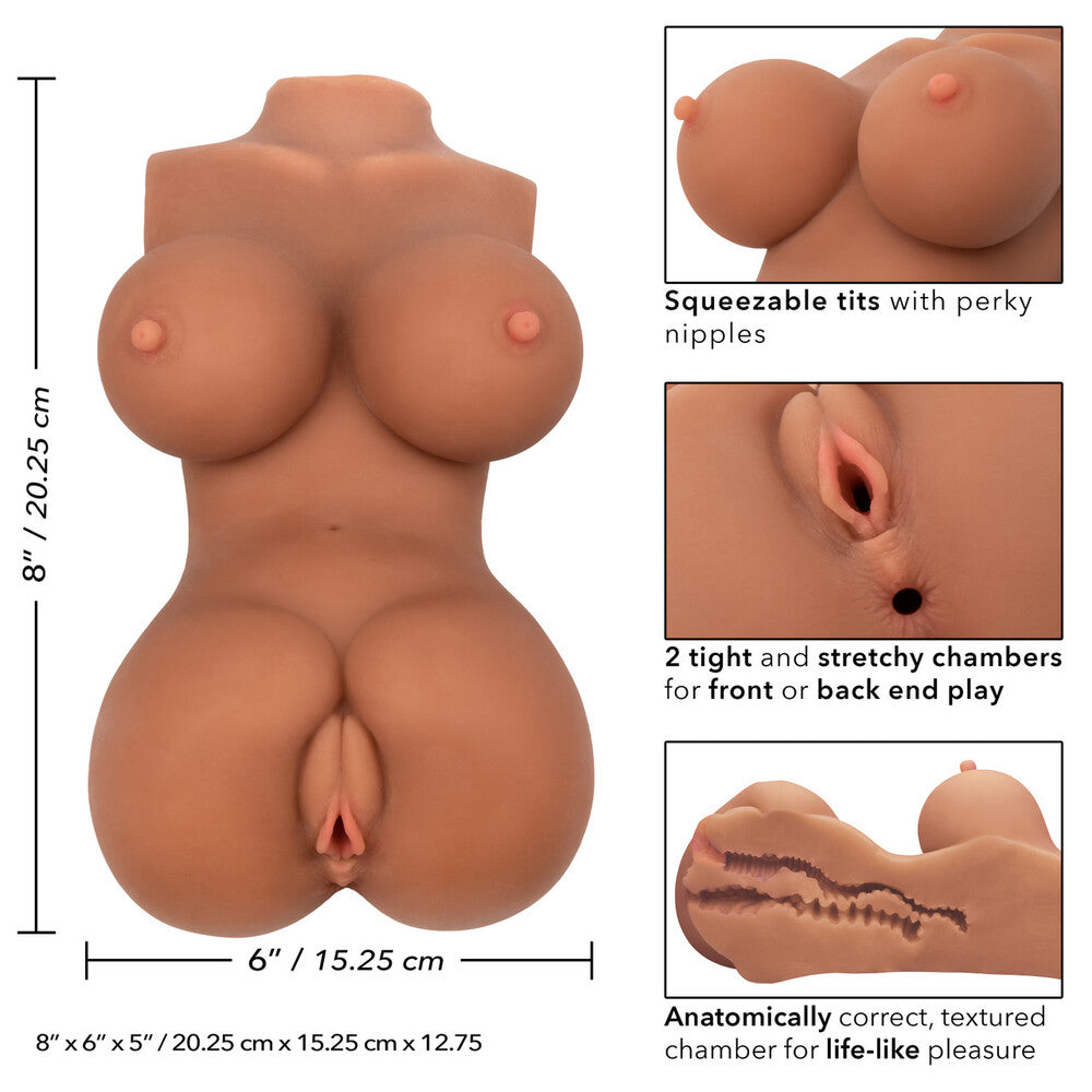 Stroke It Body Banger Flesh Brown – Explore Enhanced Intimacy | Discreet UK Shipping