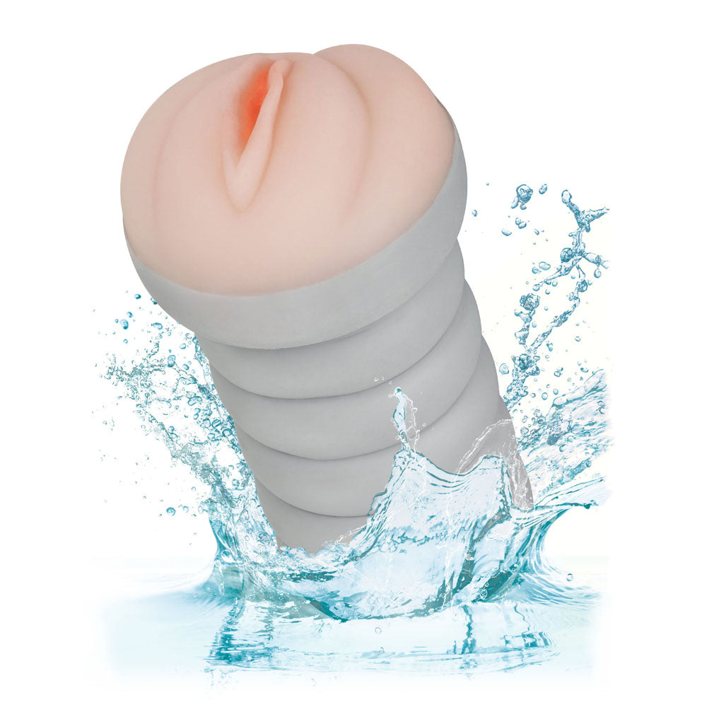 Gripper Ribbed Tight Pussy Flesh Masturbator – Explore Enhanced Intimacy | Discreet UK Shipping