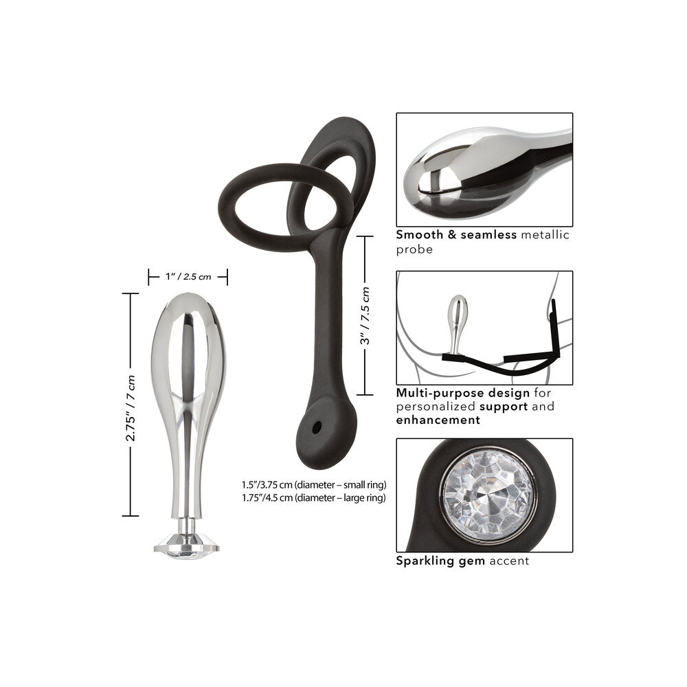 Star Fucker Teardrop Plug And Cockring – Explore Enhanced Intimacy | Discreet UK Shipping