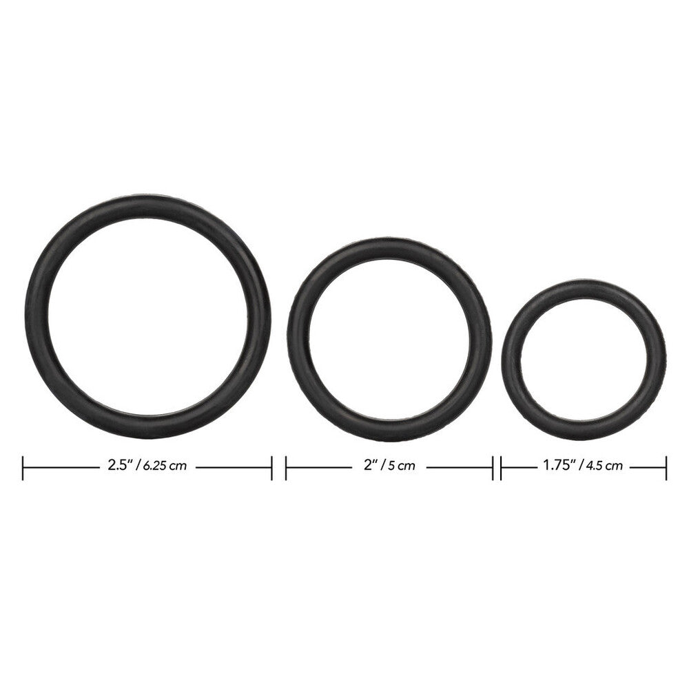3 Piece Rubber Ring Set – Explore Enhanced Intimacy | Discreet UK Shipping