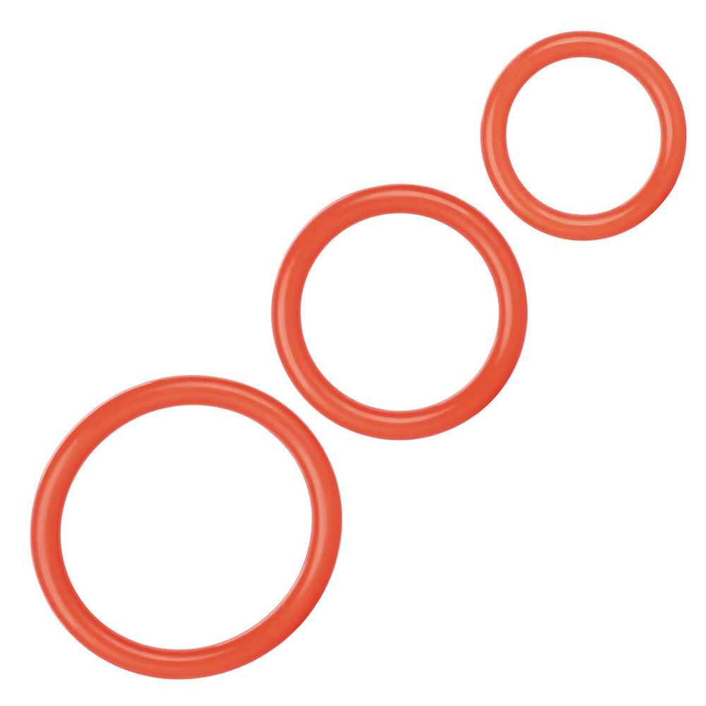 TriRings Set Of Three Cockrings – product image for adult pleasure and intimacy