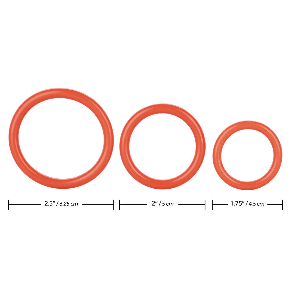 TriRings Set Of Three Cockrings – Explore Enhanced Intimacy | Discreet UK Shipping