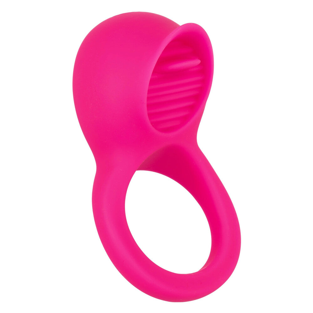 Rechargeable Teasing Tongue Enhancer Cock Ring – product image for adult pleasure and intimacy