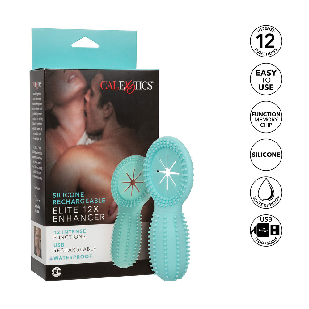 Elite 12X Enhancer Rechargeable Cock Ring – Explore Enhanced Intimacy | Discreet UK Shipping