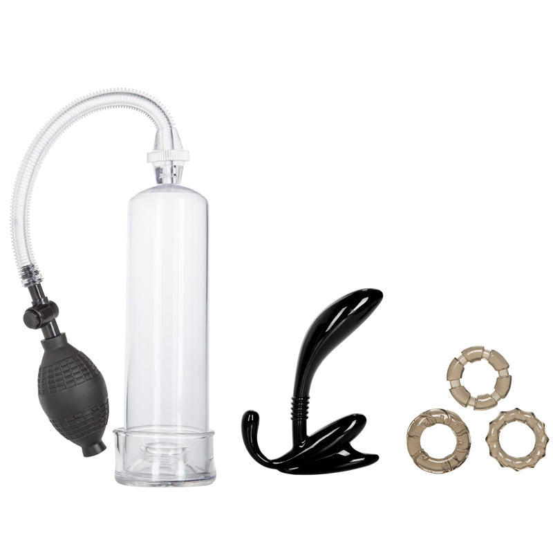 His Essential Pump Kit – product image for adult pleasure and intimacy