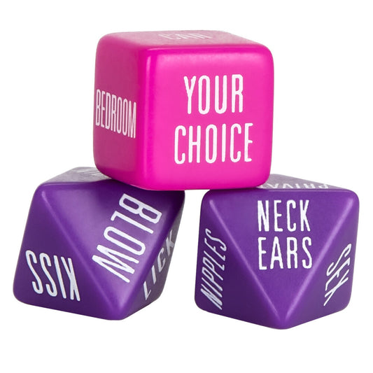 Spicy Dice – kinky BDSM or romantic dice for couples play