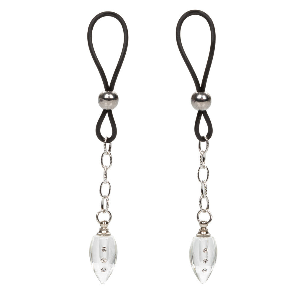 Nipple Play NonPiercing Nipple Jewellery Crystal Teardrop – product image for adult pleasure and intimacy