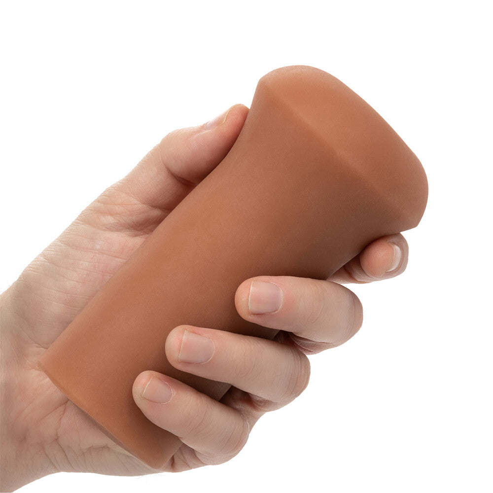 Boundless Stroker Masturbator Flesh Brown – Explore Enhanced Intimacy | Discreet UK Shipping