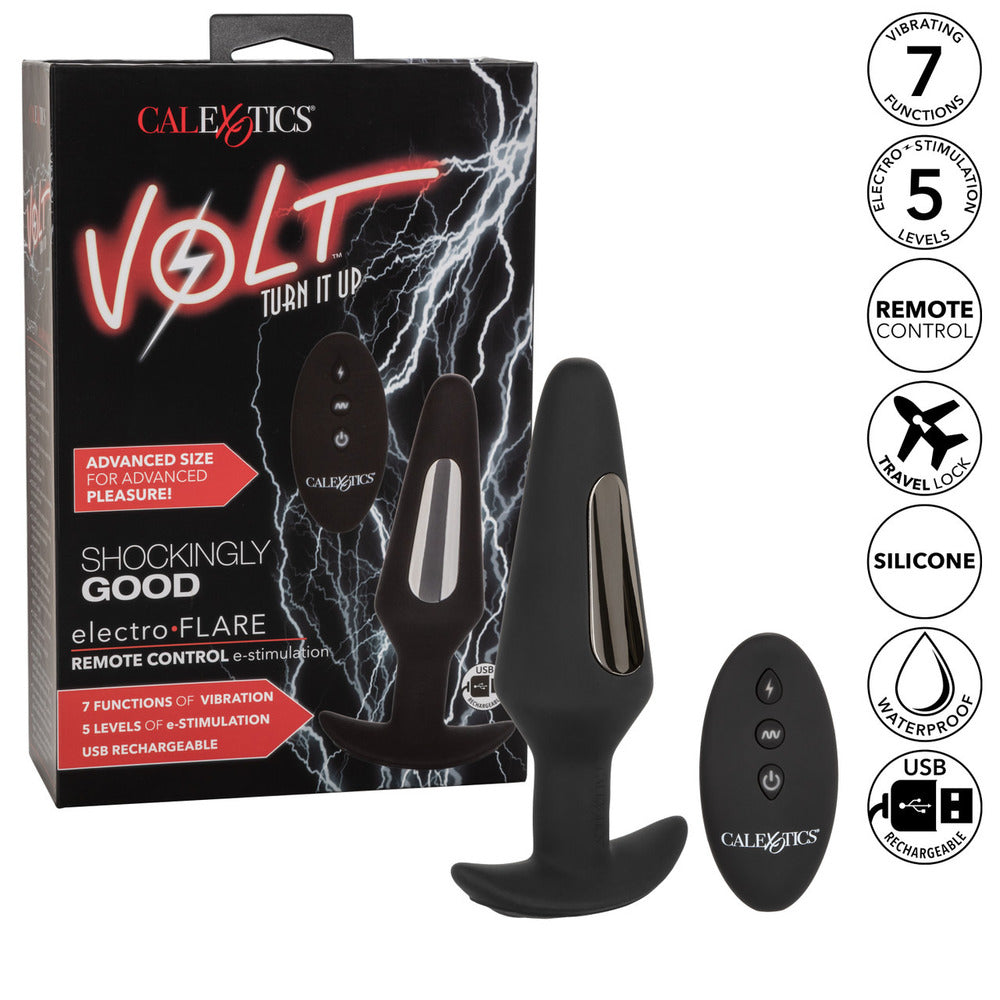 Volt Electro Flare EStim Butt Plug – Explore Enhanced Intimacy | Discreet UK Shipping