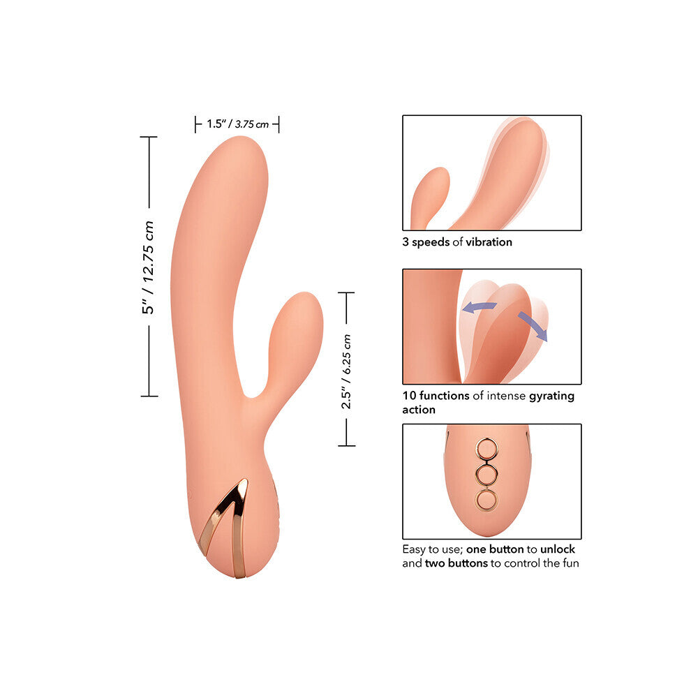 Monterey Magic Vibrator with Clit Stim – Powerful Rechargeable Vibrator for Intense Pleasure | UK Exclusive