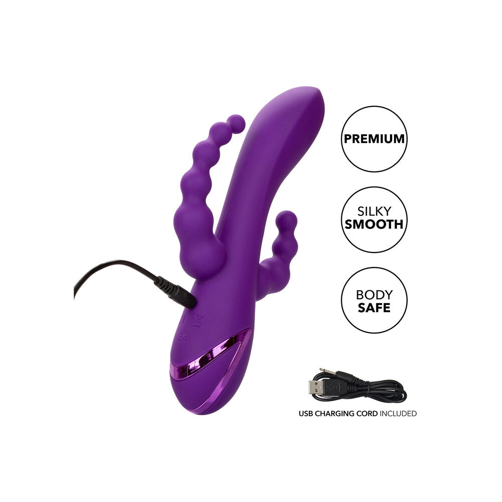 California Dreaming Long Beach Bootylicious Vibrator – Powerful Rechargeable Vibrator for Intense Pleasure | UK Exclusive