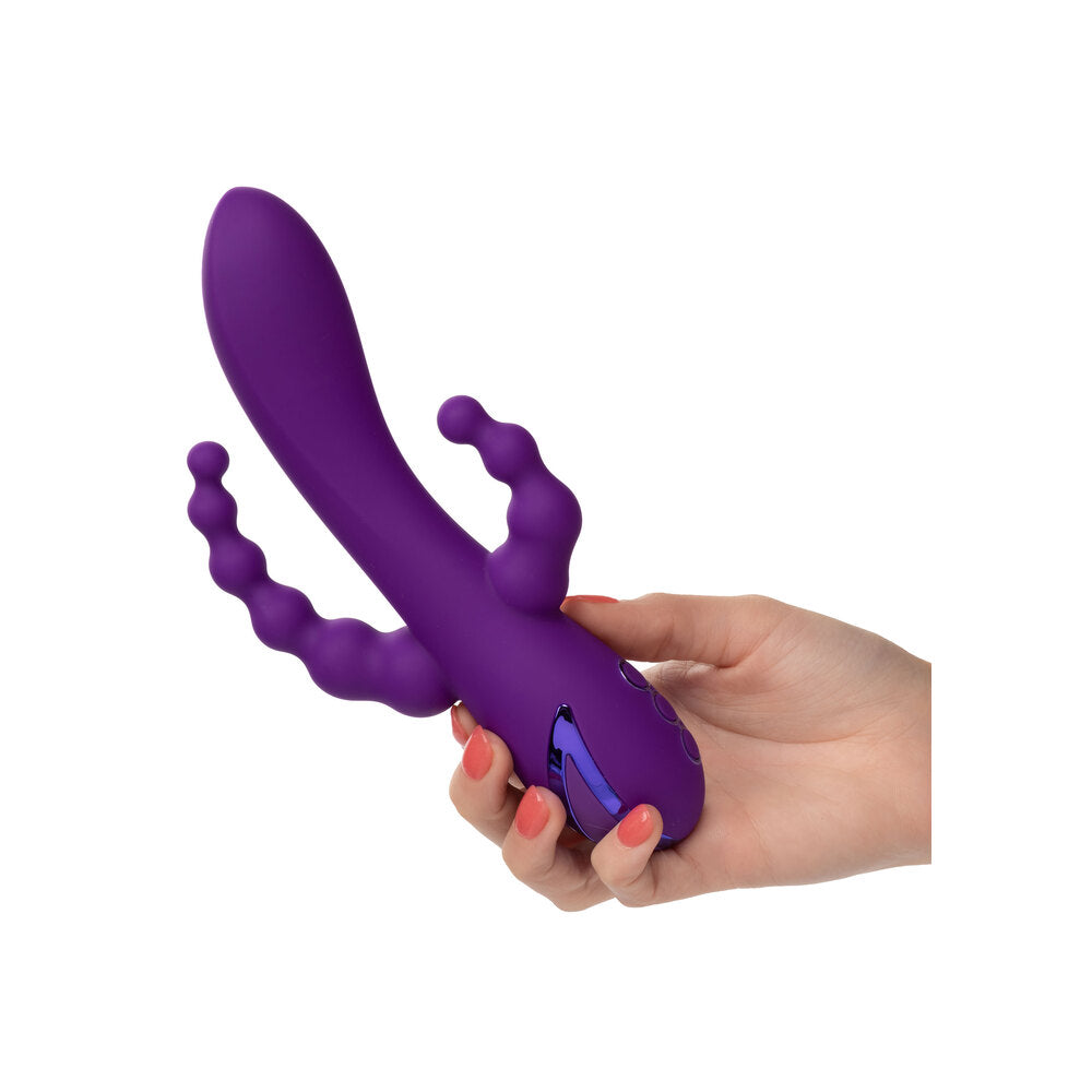 California Dreaming Long Beach Bootylicious Vibrator – Powerful Rechargeable Vibrator for Intense Pleasure | UK Exclusive