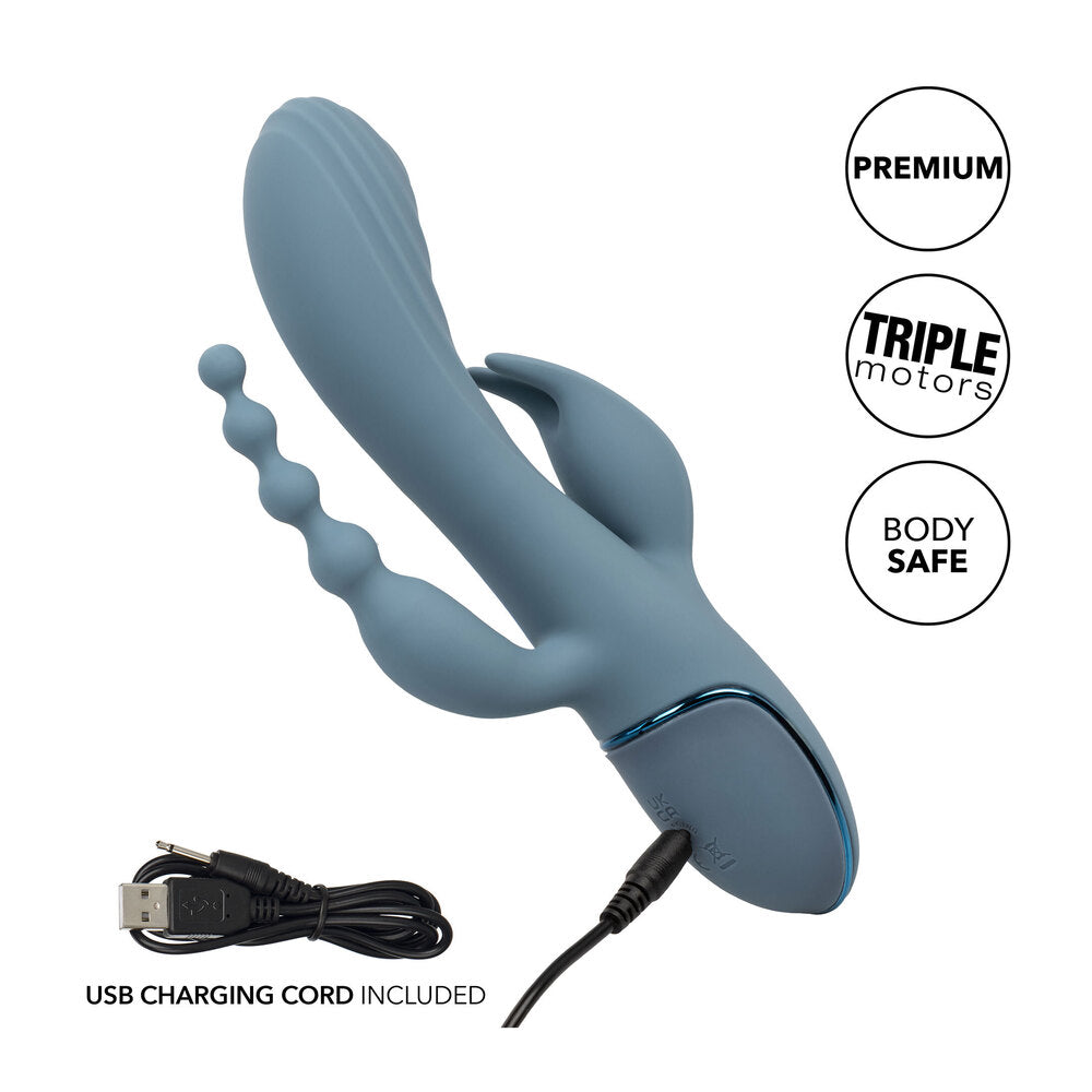 Triple Ecstasy Triple Motor Stimulator – Explore Enhanced Intimacy | Discreet UK Shipping
