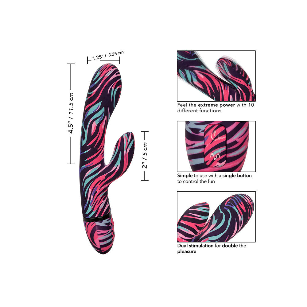 Naughty Bits Menage a Moi Dual Wand Vibrator – Powerful Rechargeable Vibrator for Intense Pleasure | UK Exclusive