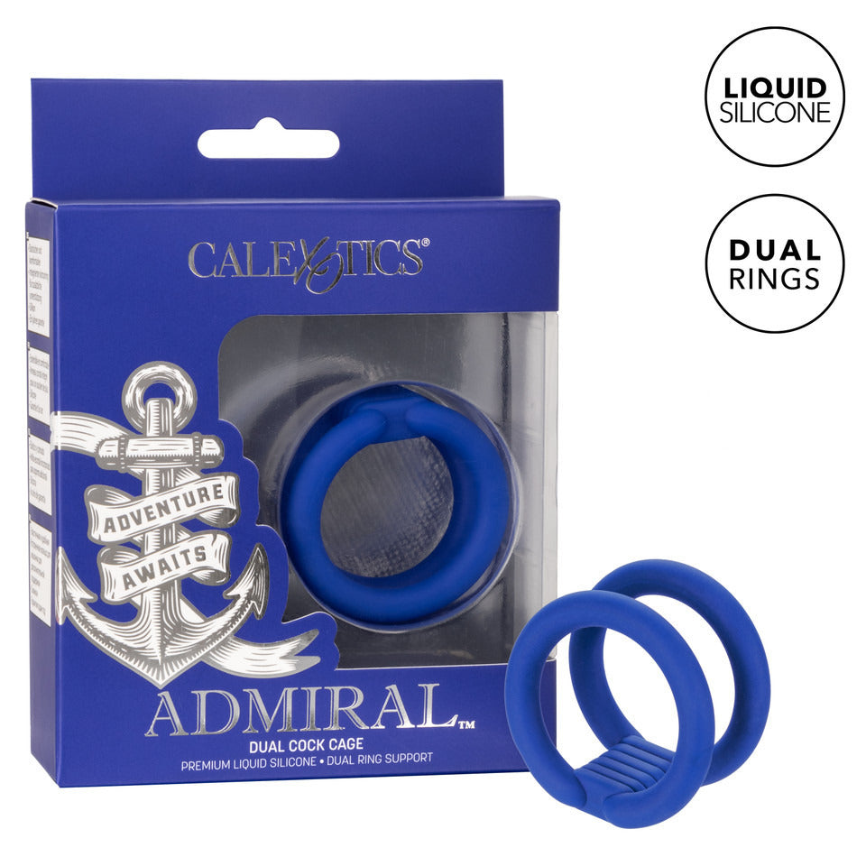 Admiral Dual Cock Cage – Explore Enhanced Intimacy | Discreet UK Shipping