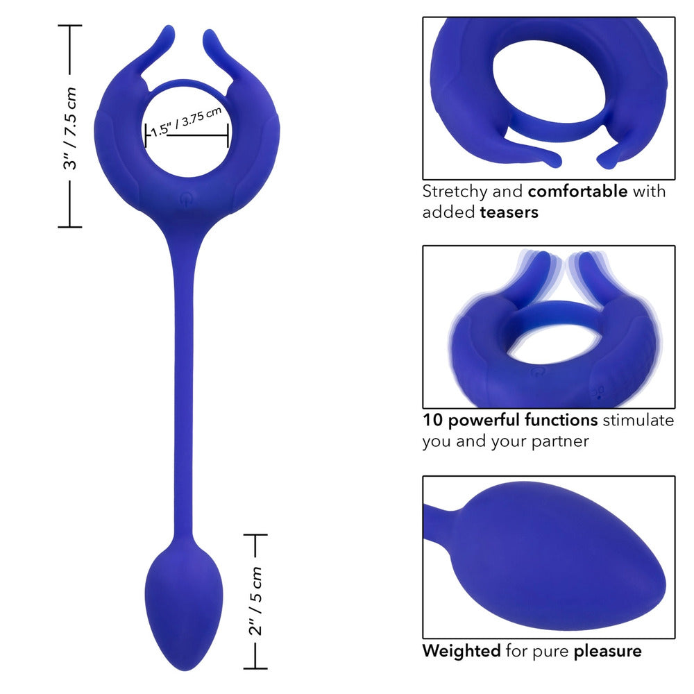 Admiral Weighted Cock Ring and Egg – Explore Enhanced Intimacy | Discreet UK Shipping