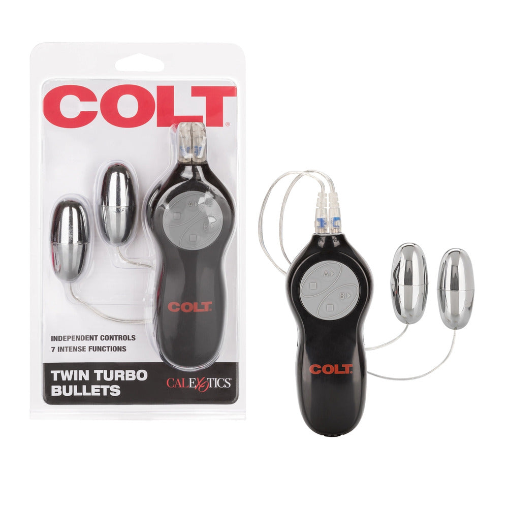 COLT Twin Turbo Bullets – Explore Enhanced Intimacy | Discreet UK Shipping
