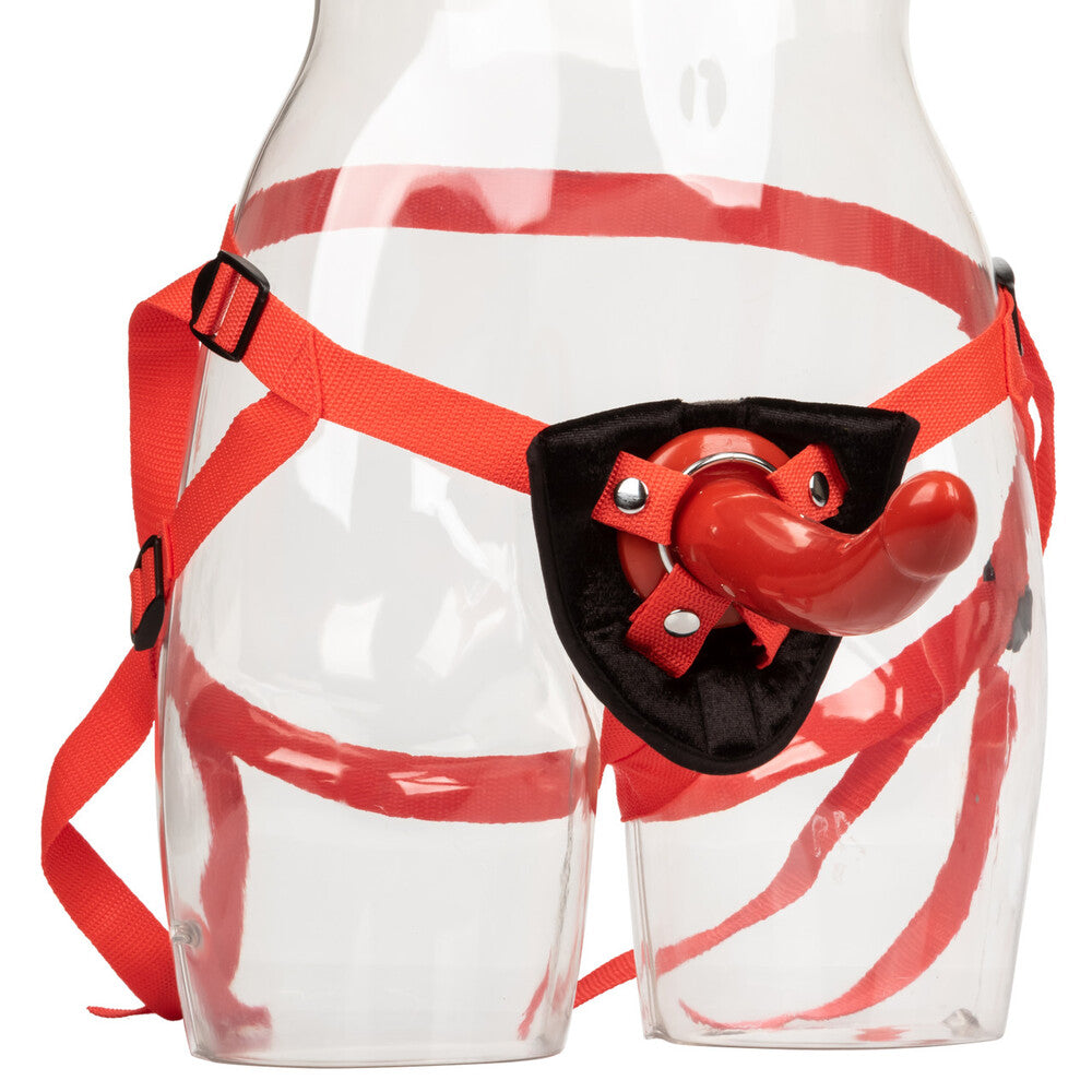 Sophias Red Rider Strap On Dildo – product image for adult pleasure and intimacy