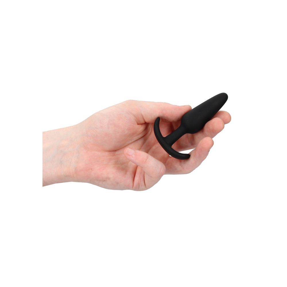 Beginners Size Slim Butt Plug Black – Explore Enhanced Intimacy | Discreet UK Shipping
