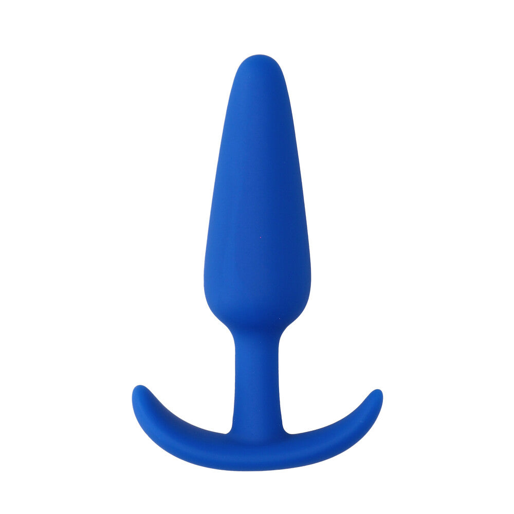 Beginners Size Slim Butt Plug Blue – product image for adult pleasure and intimacy