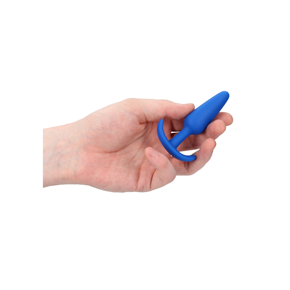 Beginners Size Slim Butt Plug Blue – Explore Enhanced Intimacy | Discreet UK Shipping