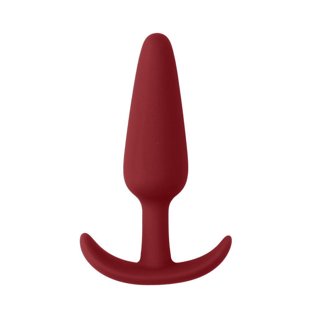 Beginners Size Slim Butt Plug Red – product image for adult pleasure and intimacy