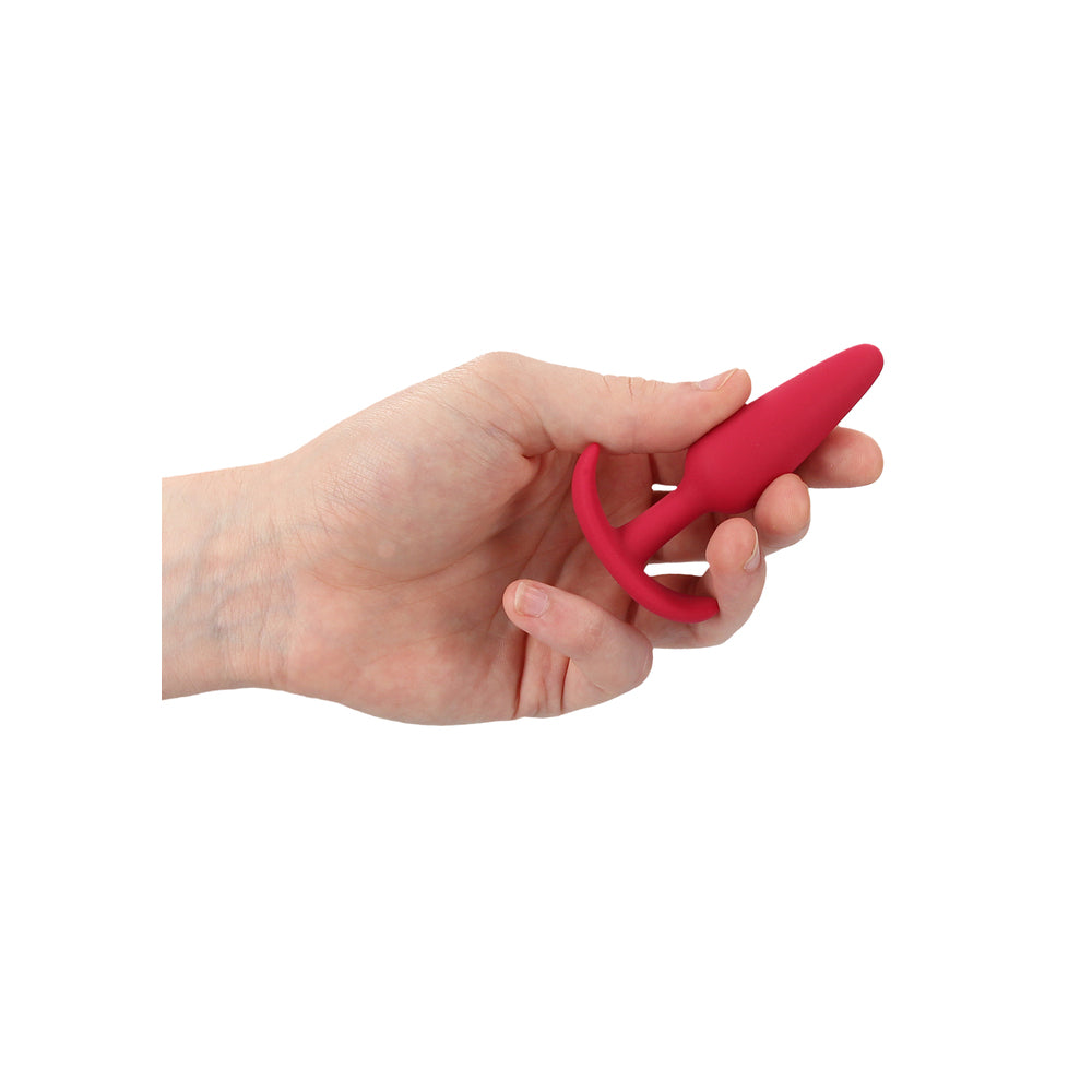 Beginners Size Slim Butt Plug Red – Explore Enhanced Intimacy | Discreet UK Shipping
